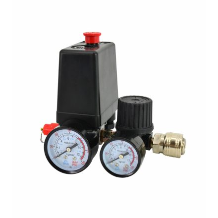 AWTOOLS nyomáskapcsoló kompresszorhoz 230V 1 bemenettel 1/4"