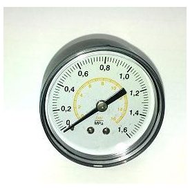 MANOMÉTER HÁTSÓ KIVEZETÉSES 1/4" 16BAR, AWTOOLS