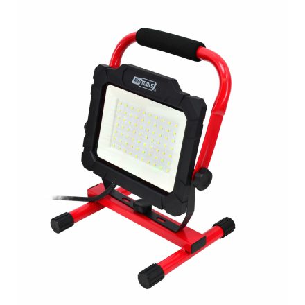 AWTOOLS hordozható SMD LED reflektor 50W H típusú alap