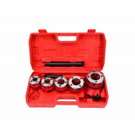 Csőmenetmetsző 3/8" - 1,1/4", 7 db-os szett, AWTOOLS