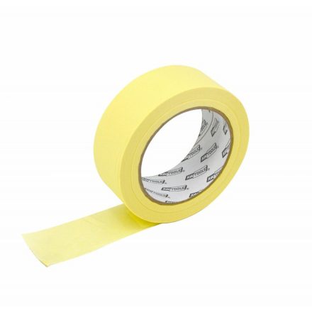 AWTOOLS maszkoló szalag, halványsárga 25 mm x 25 m