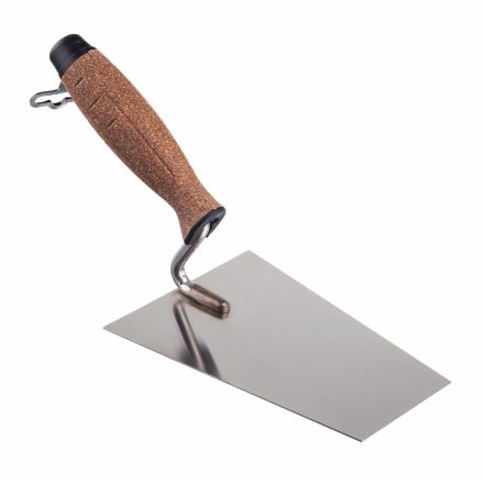 AWTOOLS csiszolt trapéz spatula 130mm parafa fogantyúval