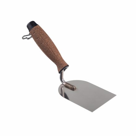 Rozsdamentes acél művész spatula 50mm parafa fogantyúval, AWTOOLS