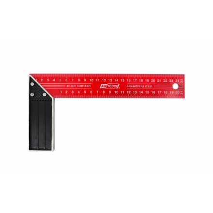 AWTOOLS Asztalos derékszög, acél 250mm