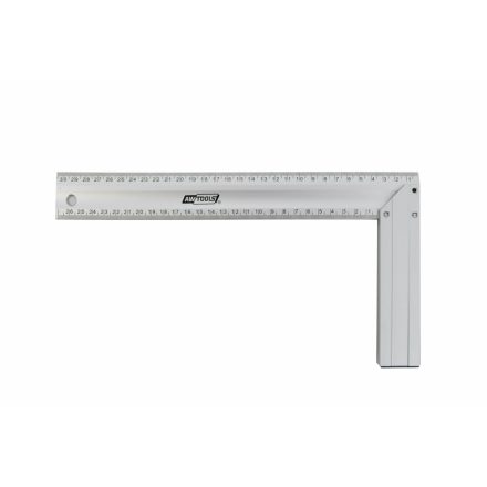 AWTOOLS Asztalos derékszög, alumínium 300mm