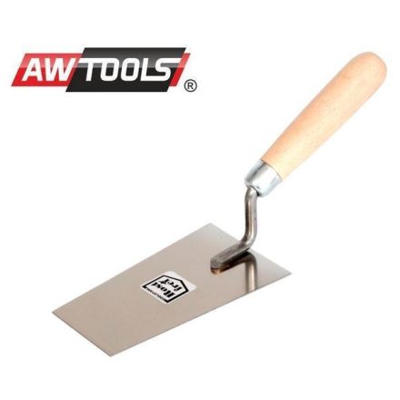 KŐMŰVES KANÁL, TRAPÉZ, FA FOGANTYÚ,140 MM, AWTOOLS