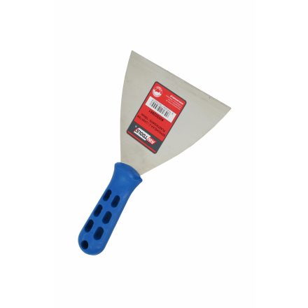 AWTOOLS rozsdamentes glettlap 120mm műanyag fogantyúval 0815 kék