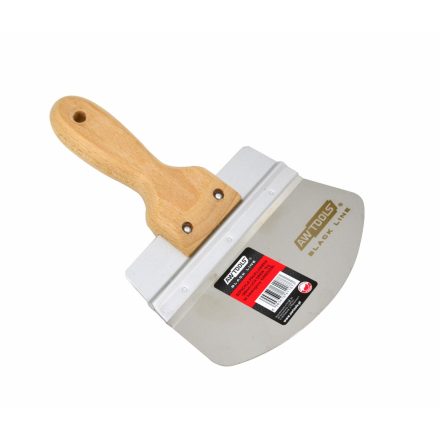 AWTOOLS BLACK LINE profilozott glettlap 165mm fa fogantyúval