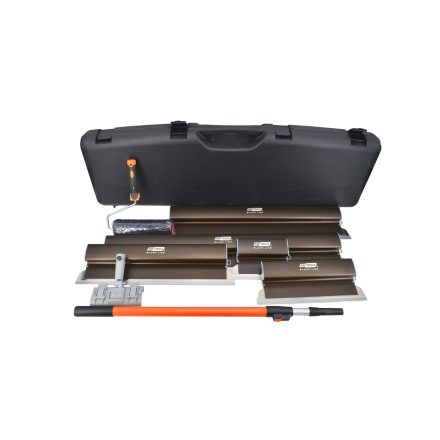 BLACK LINE tytán bevonatos glettlap készlet táskában 4819 BL, AWTOOLS