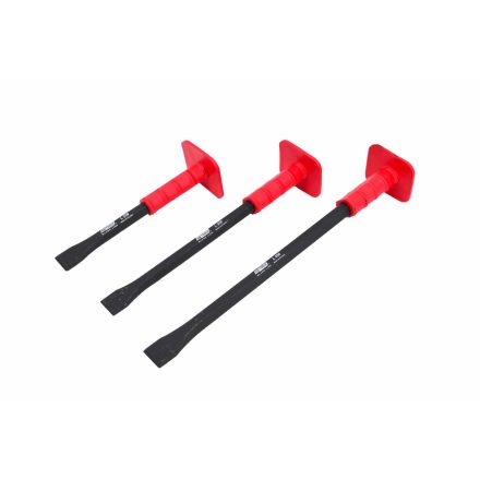 Kézi véső, ergonomikus, műanyag nyéllel, 250 mm, BLACK LINE, AWTOOLS