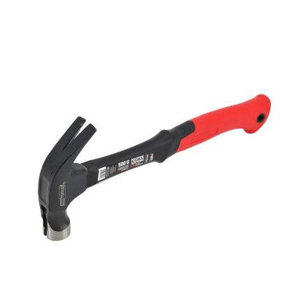 AWTOOLS cipész kalapács 500 g fonott mágnessel BLACK LINE