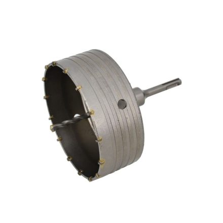 SDS+ körkivágó betonhoz 125 x 100 mm (fúrókorona/lyukfűrész), AWTOOLS