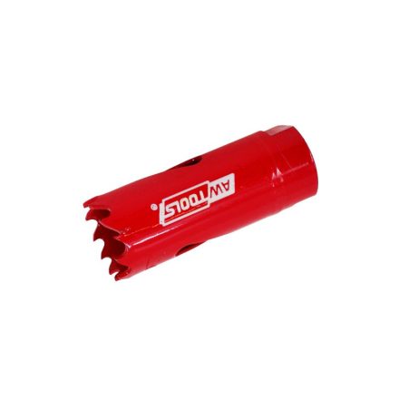 Bimetál körkivágó 25 mm (fúrókorona/lyukfűrész), AWTOOLS