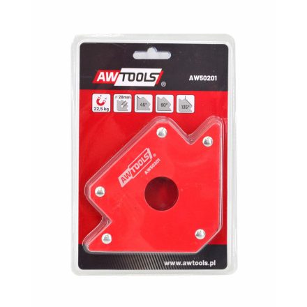 AWTOOLS hegesztőmágnes 22,5 kg 102x155x17