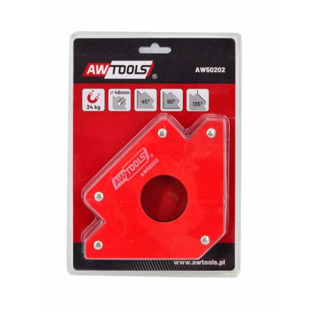 AWTOOLS hegesztőmágnes 34,5 kg 122x190x25