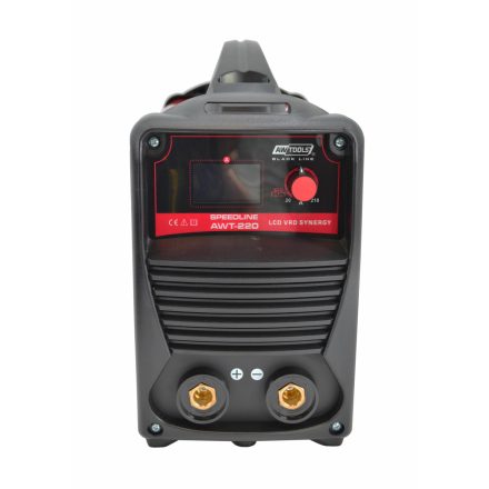 Inverteres hegesztőgép SPEEDLINE AWT-220 LCD VRD SYNEGRY, BLACK LINE, AWTOOLS