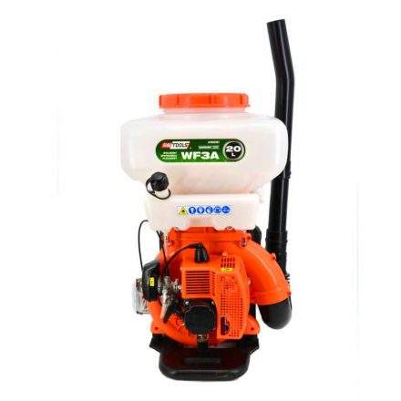 AWTOOLS benzines háti permetező 16 l, 2130 W