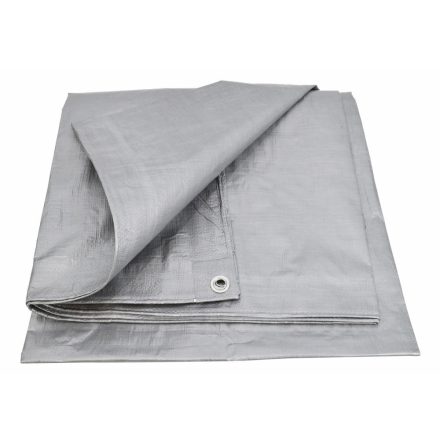 AWTOOLS takaróponyva, ezüst 120 g/m2, 10 m x 20 m
