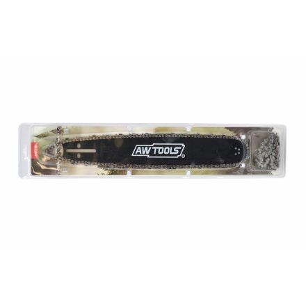 AWTOOLS vezetőlemez + 2x lánc 46 cm / 72 / 325" / 1,5 mm, Husqvarnához