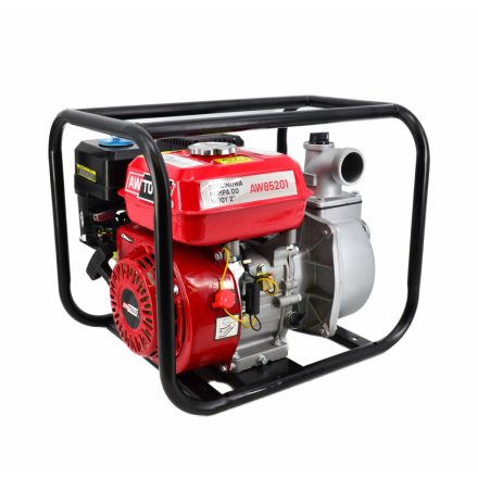 AWTOOLS Benzines szivattyú, tiszta vízhez, 2" 6,5HP 36m3/h BLACK LINE